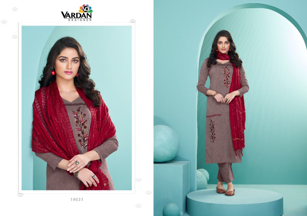 Vardan Radhika Vol 3 Fancy Wear Wholesale Designer Readymade Suits